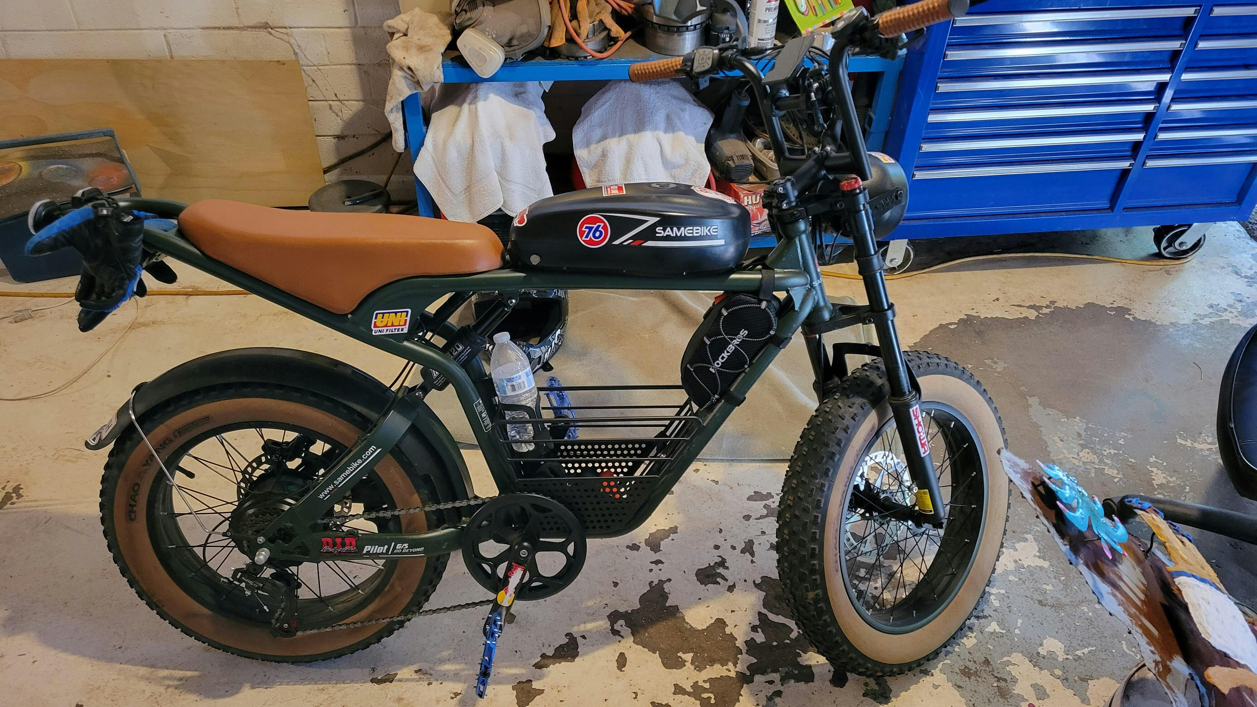 SAMEBIKE MY275-vélo électrique De 500W Avec Pneus De 27.5 Pouces,batterie Au Lithium De 48V 10