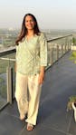 Wildflower Tie Top - Sea Green