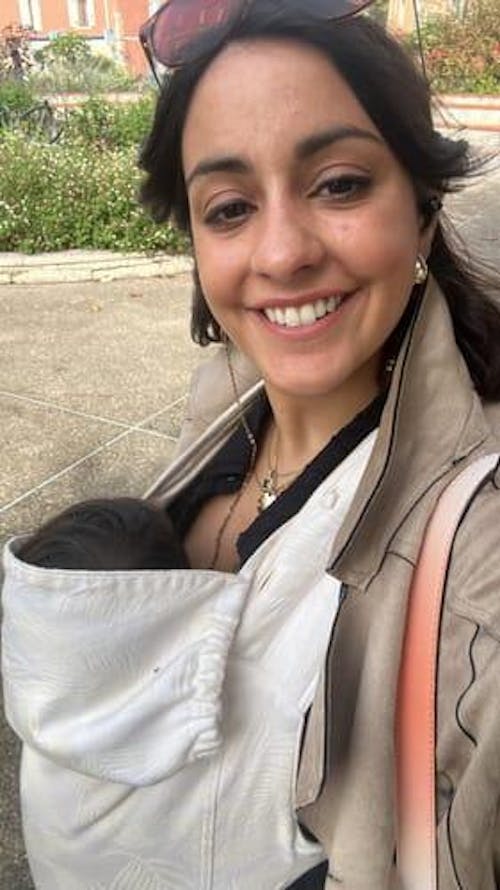 sandiia® Babytrage Tiimeless Palmdiia Pure