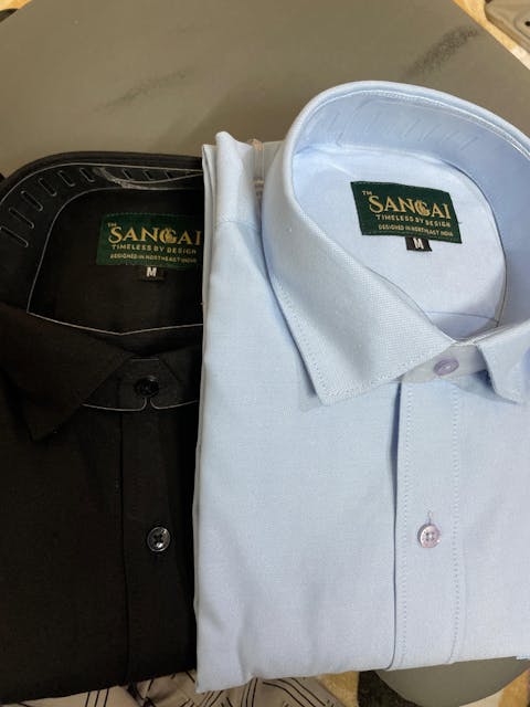 Sky Blue Oxford Cotton Shirt