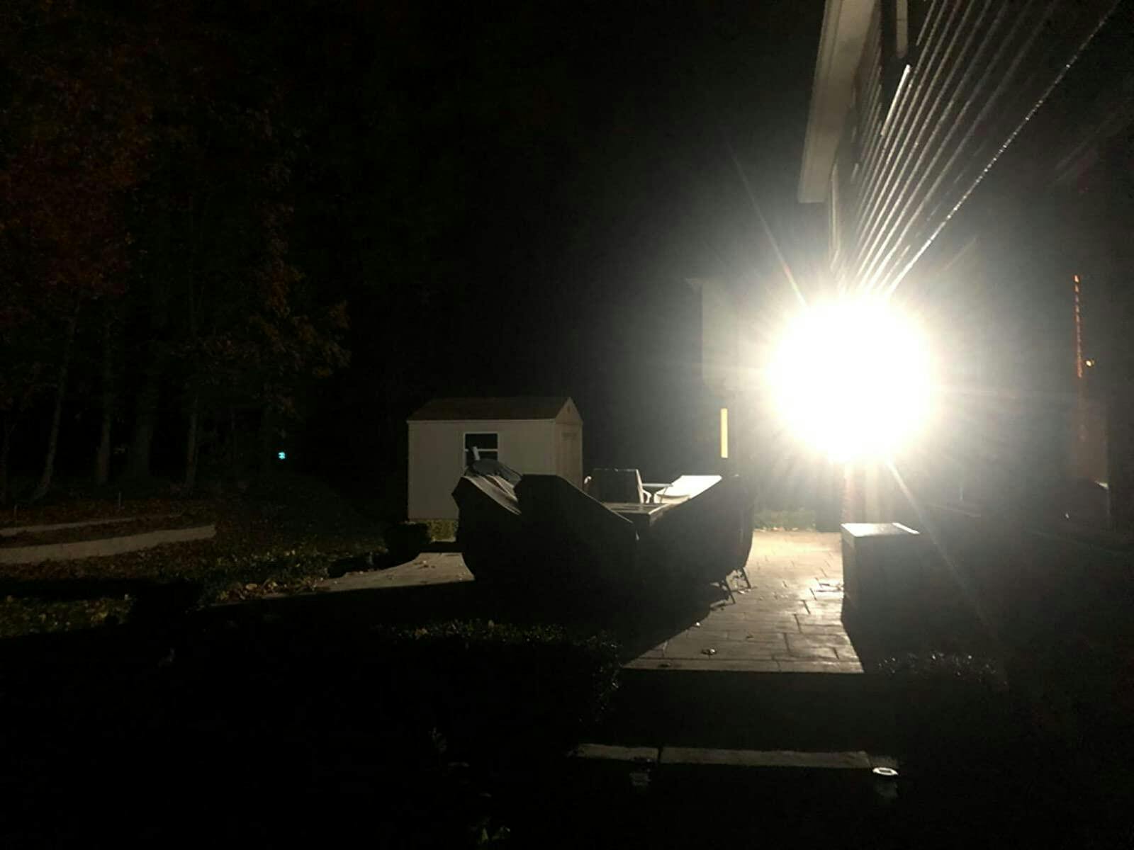 SANSI 54W LED Security Light with Motion Sensor