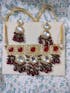 Royal Kundan Polki Ruby Red Stone Choker Necklace