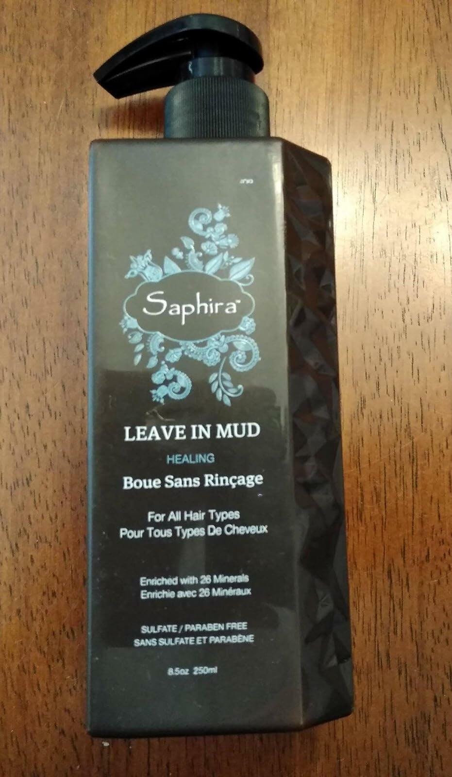 Saphira on sale Leave in Mud Normal to Dry Hair - Adds Another Layer of Moisture 8.5Oz