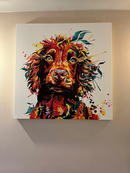Loki the Boxer Canvas Art | Boxer Dog Print | Pet Portrait – Sarah