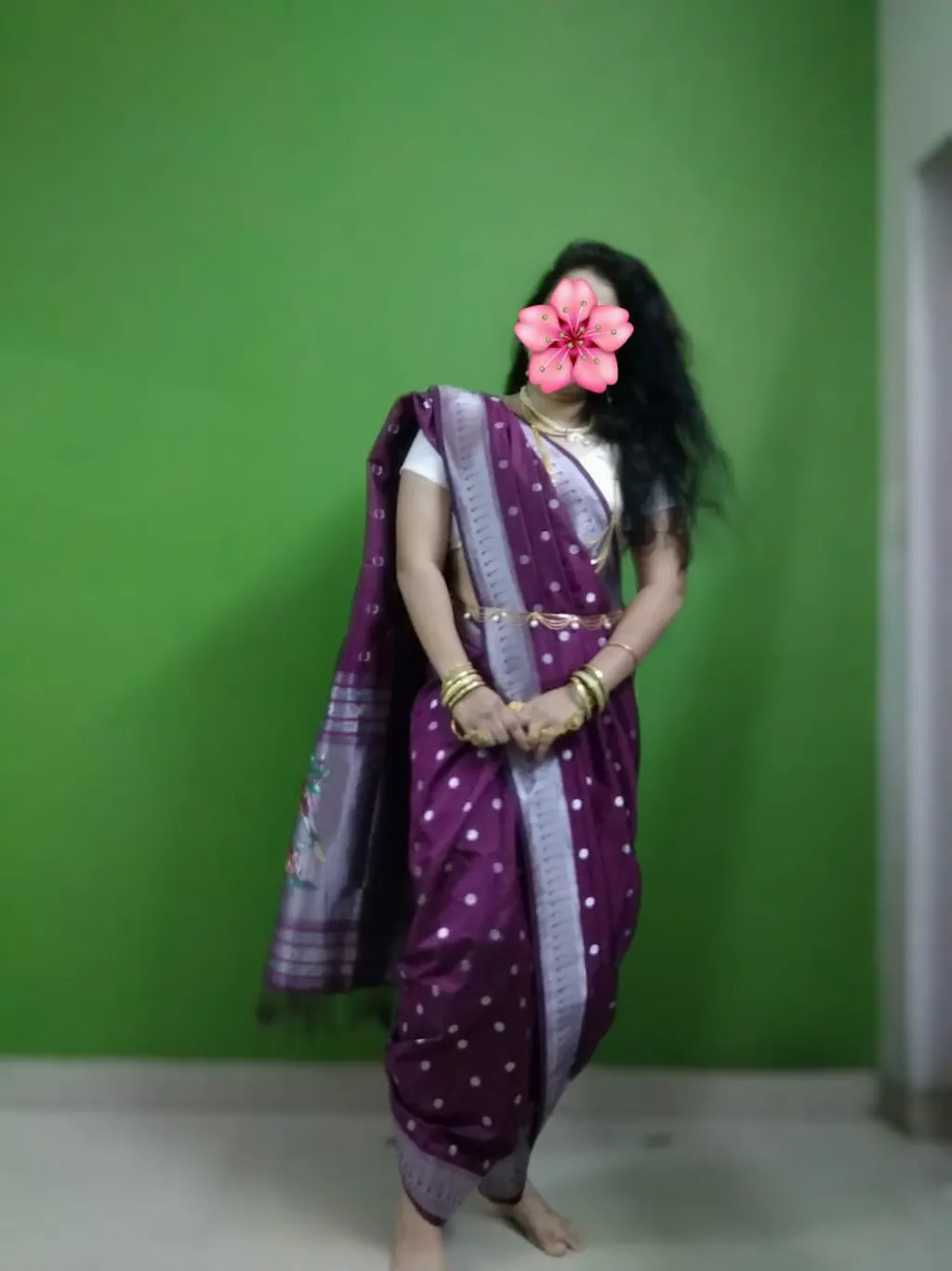 Red Banarasi Silk Saree with Leriya Zari and Contrast Pallu main image 0