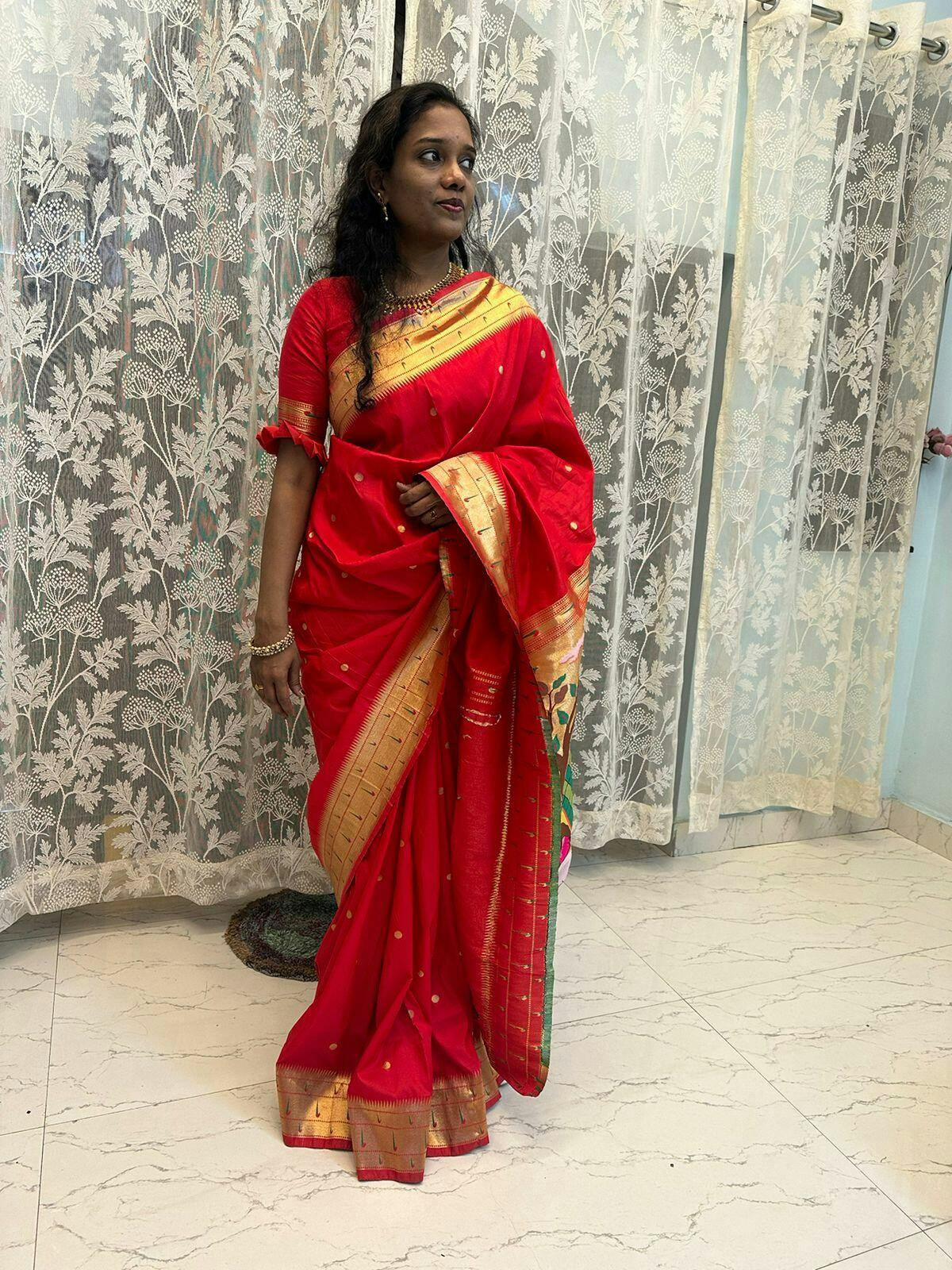 Maroon Color Jacquard Border Silk Saree Sareewave maroon-color-jacquard-border-silk-saree-sareewave