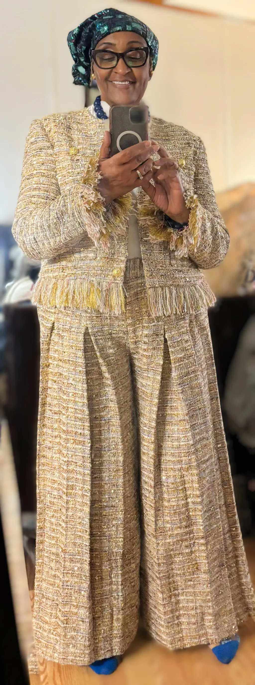 ジャケット・アウター CARLA Tweed jacket CARLA Tweed jacket / White