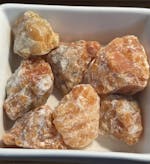 Calcite Raw Crystal Bundle Green Red Mandala Set of 36