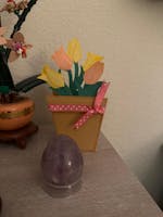 Amethyst Egg Believe in Miracles Purple Stone