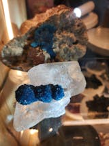 Cavansite Cluster Celestial Blue Rosettes Rare 1.5 Inch