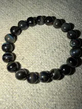 Hawks Eye Bracelet Blue Shine Sharp Mind Stone