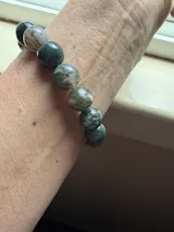Moss Agate Bracelet Alive and Thrive Crystal