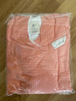  PonchMaus  Bade-Poncho aus 100% Musselin (Baumwolle)