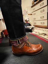 20.5oz Heavyweight  Red Volcano 316XX Selvedge Denim