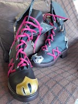 SBluuCosplay Game LOL Lulu Cosplay Shoes Custom Made Boots