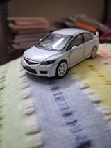 Honda Civic Type R FD2 White 1:64 DCT diecast scale model car miniature collectible