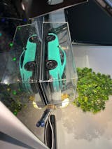 Porsche 911 GT3 Green with Acrylic Case 1:24 Bburago Licensed Diecast Model car