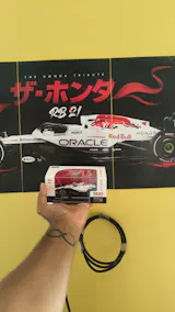 2025 Red Bull RB21 Winner Japan GP 1:43 Bburago Licensed Diecast Scale Model | Collectible F1 Race Car Replica