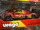 2024 Ferrari 499P LMH #50 1:24 Bburago Licensed Diecast Scale Model | 24h Le Mans Collectible