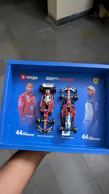 2025 Ferrari SF25 Twin Pack 1:43 Lewis Hamilton Bburago Licensed F1 Diecast scale model