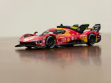2024 Ferrari 499p No51 1:64 Bburago Licensed Diecast Scale Model Car Collectible