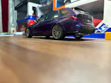 2024 BMW M3 Touring Performance Purple 1:18 Solido Licensed Diecast Scale Model Car Collectible