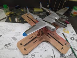 Scale Model Aircraft Workstand
