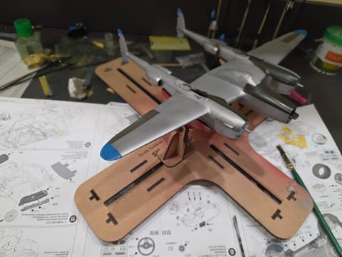 Scale Model Aircraft Workstand
