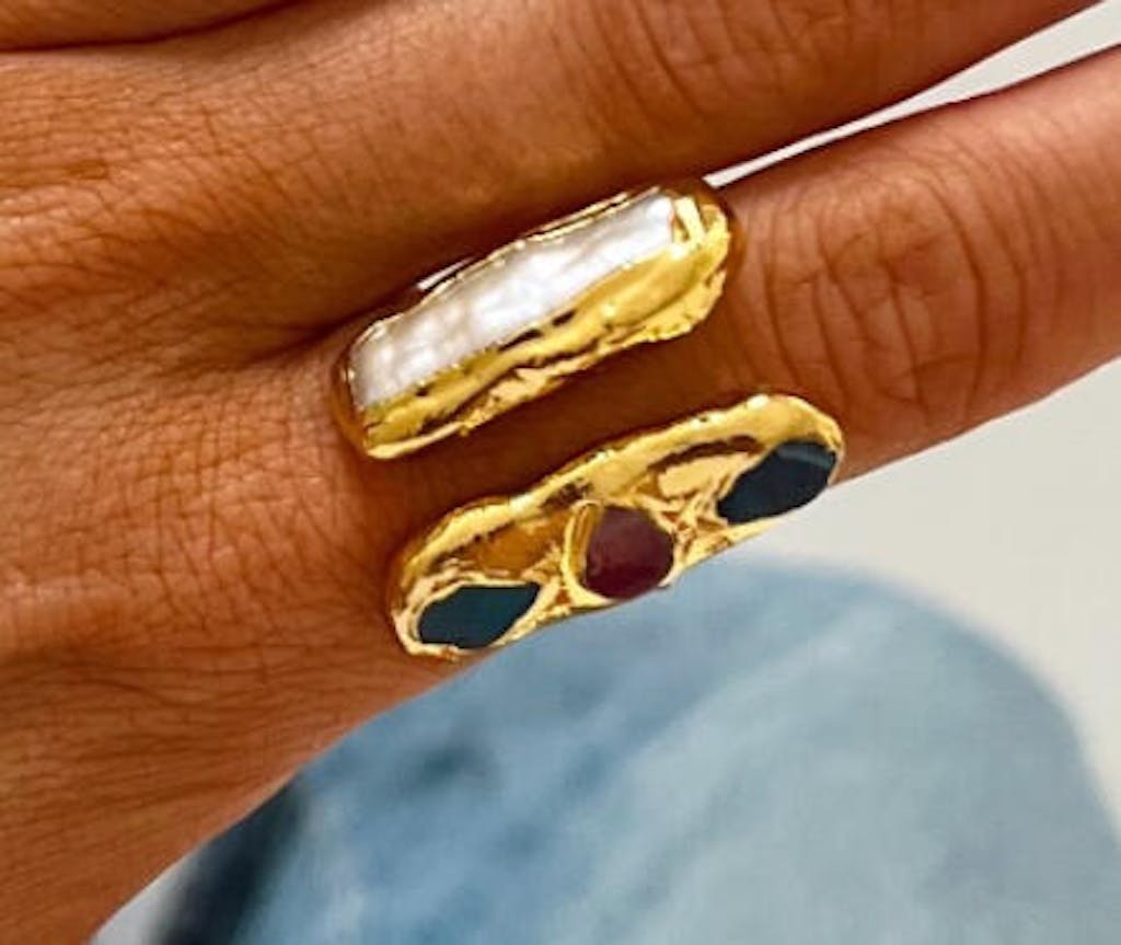 SUUS COLLAR TOP IN CREAM