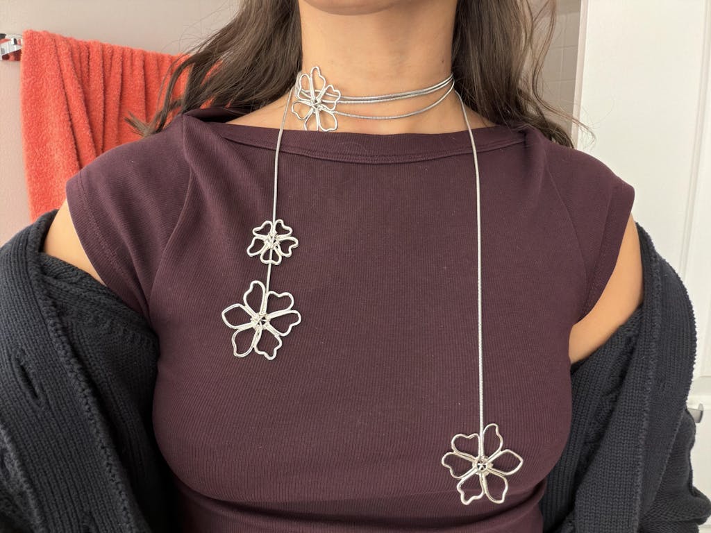 ROBIN NECKLACE SILVER