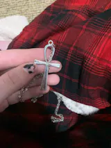 Simple Classic Egyptian Ankh Cross Necklace
