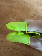 Dual Finger Pet Toothbrush Set – Flexible & Safe Oral Care for Dogs and Cats