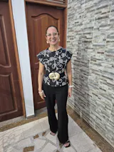 Blusa NOIR BORDADO