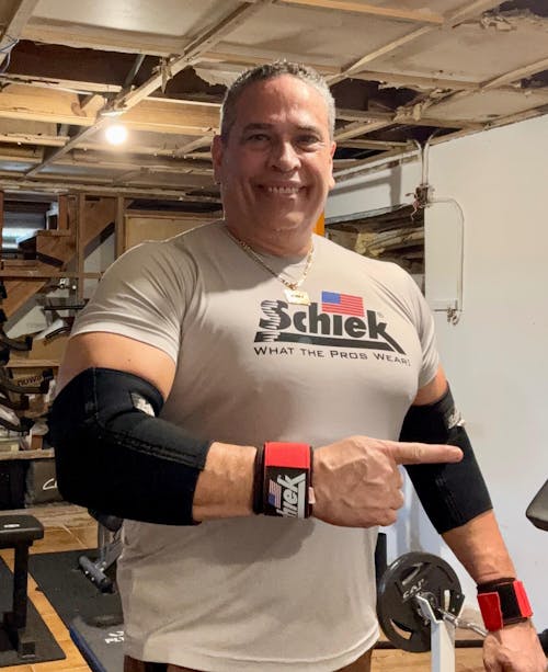 Schiek Men's Poly HD T-shirt