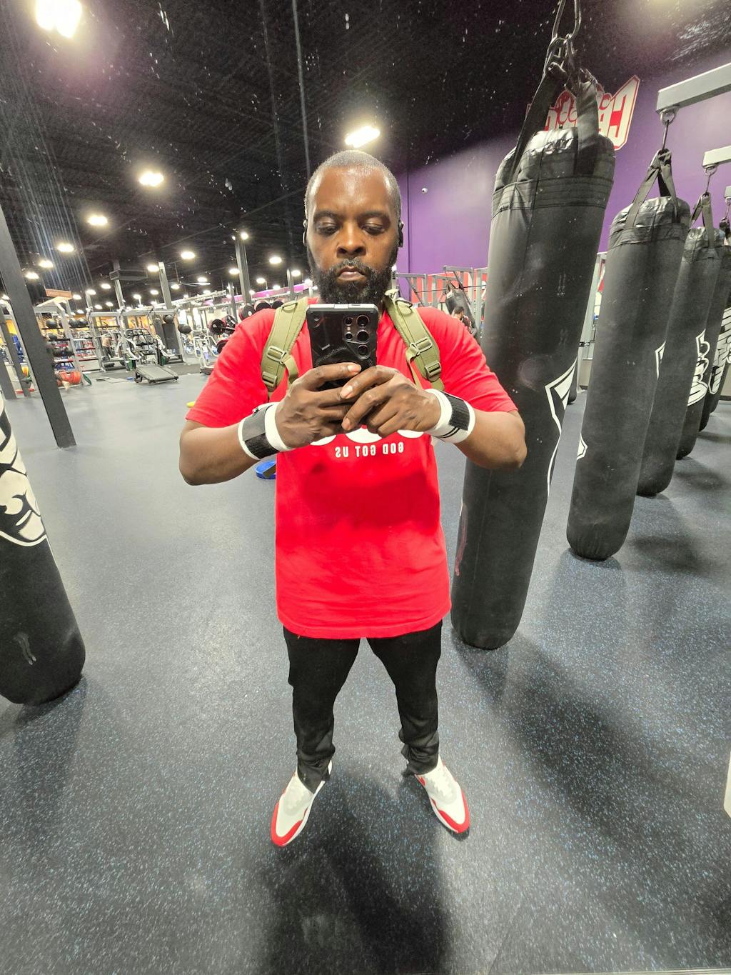 White Line Wrist Wraps