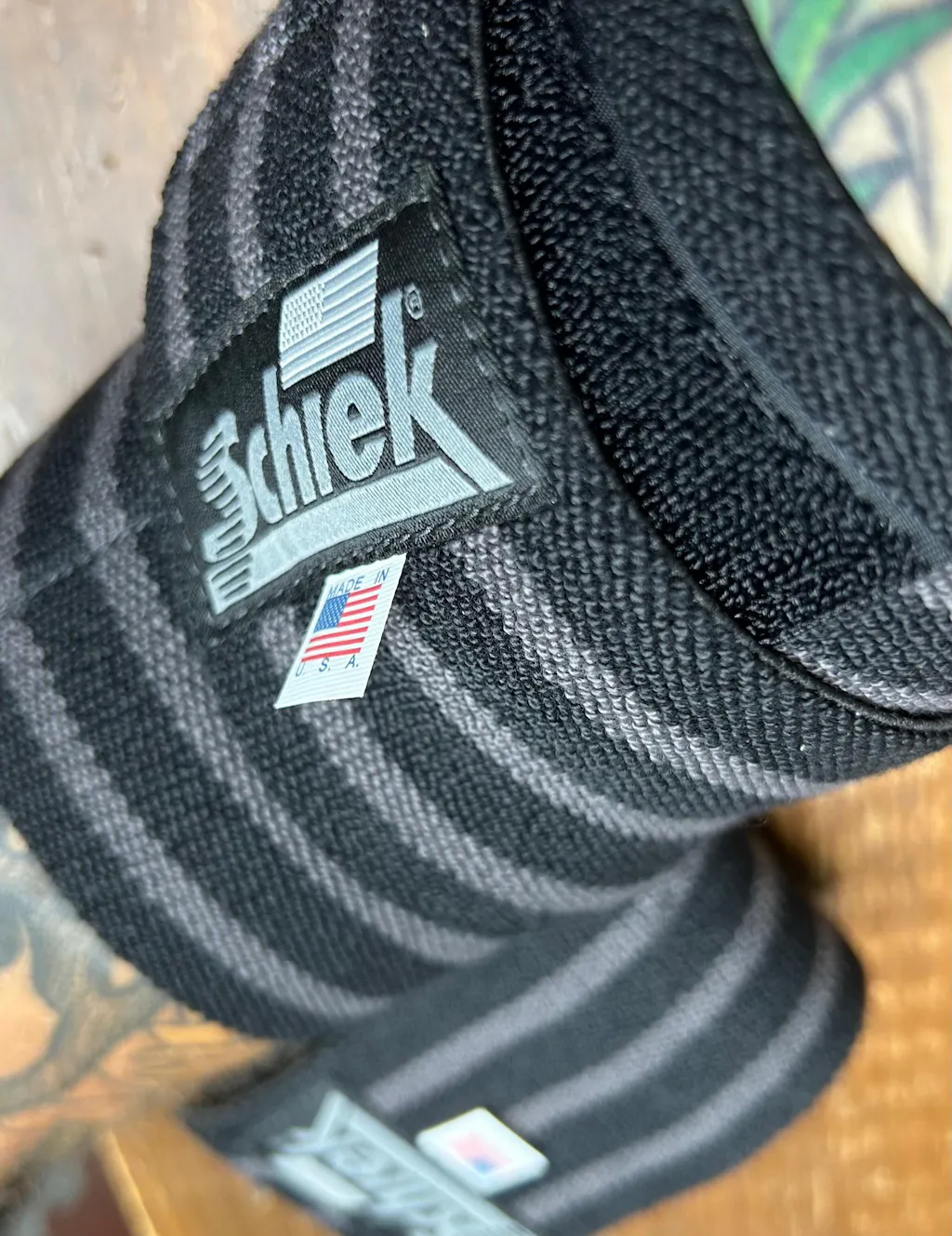 Black Out Line Wrist Wraps