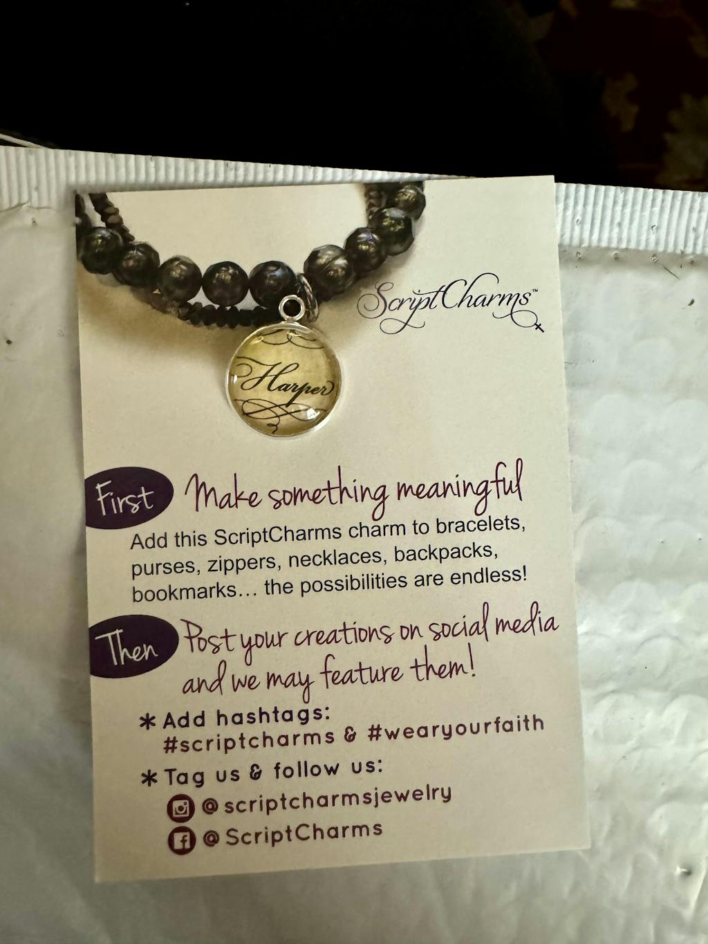 Personalized Name Glass Jewelry Making Charm, 16mm, Silver, Gold - Bulk Personalized Charms