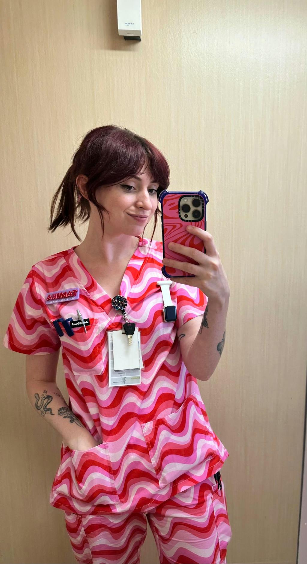 Barbie Rainbow - Scrub Set