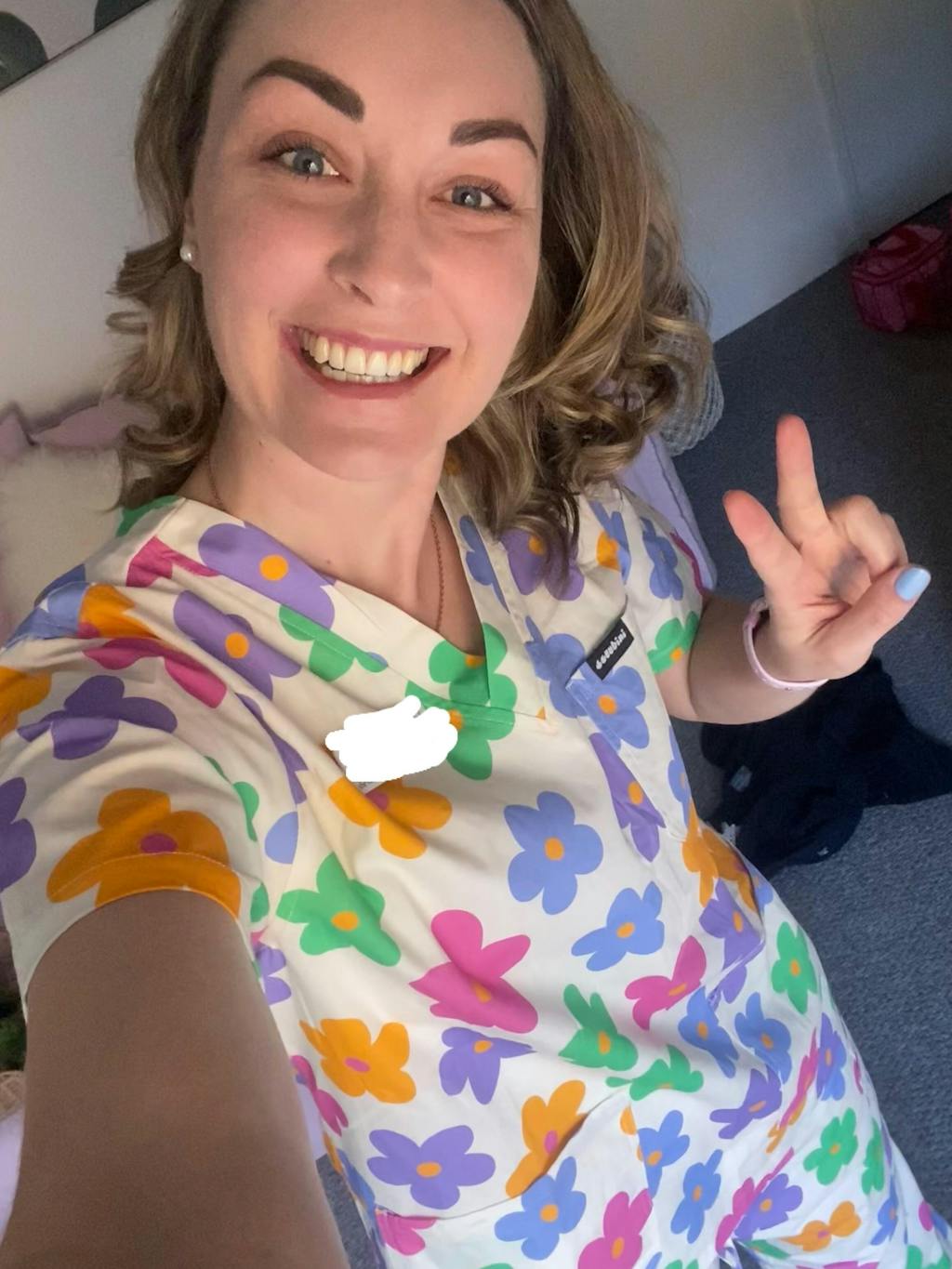 Flower Power - Scrub Set