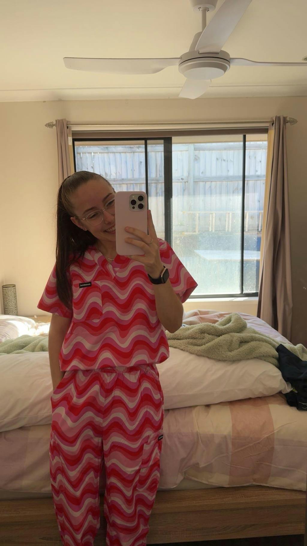 Barbie Rainbow - Scrub Set