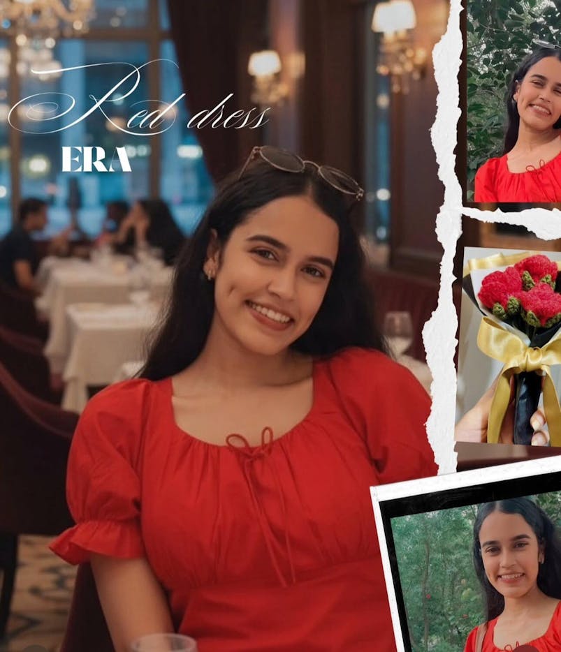 She is the Story - Red