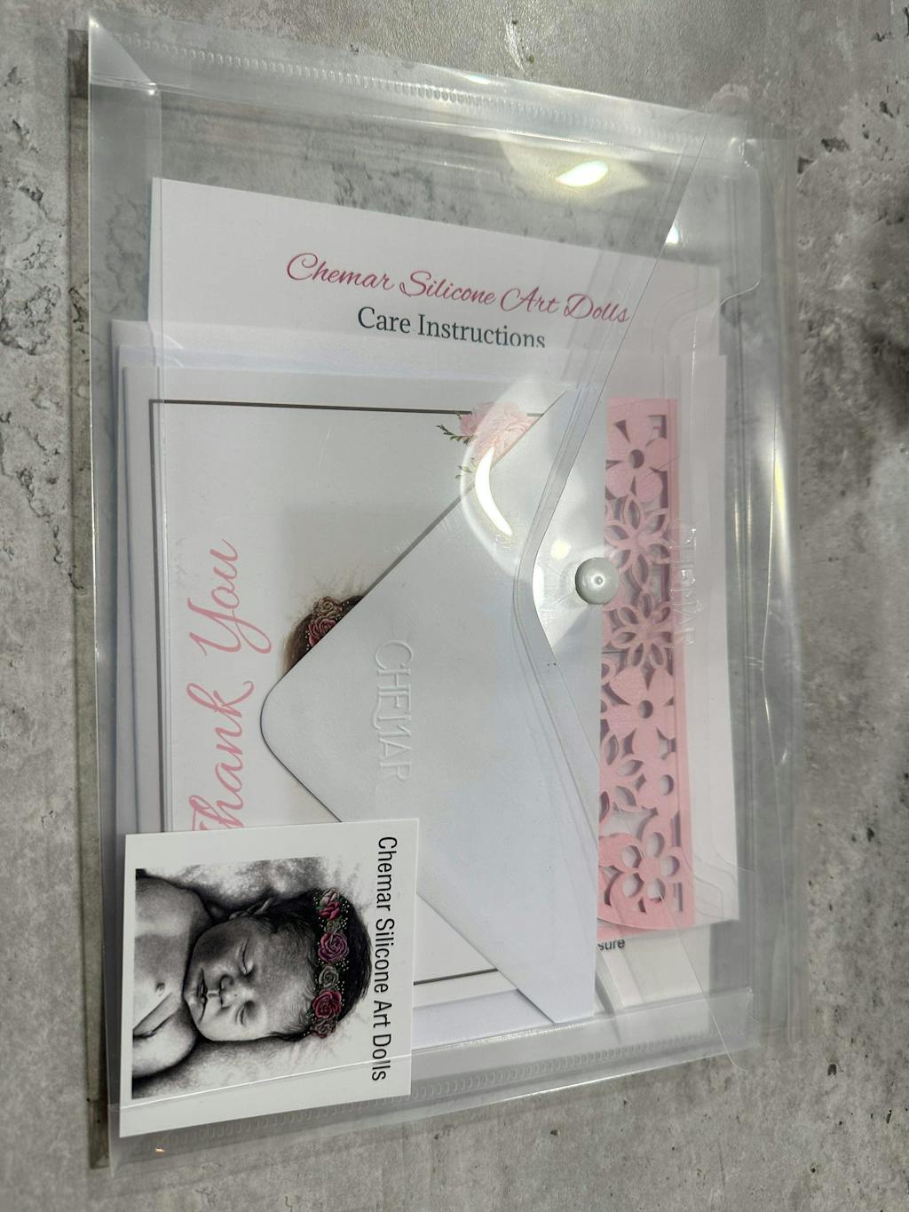 Custom Monogram Embossing Stamp Sea and Paper Creative Studio