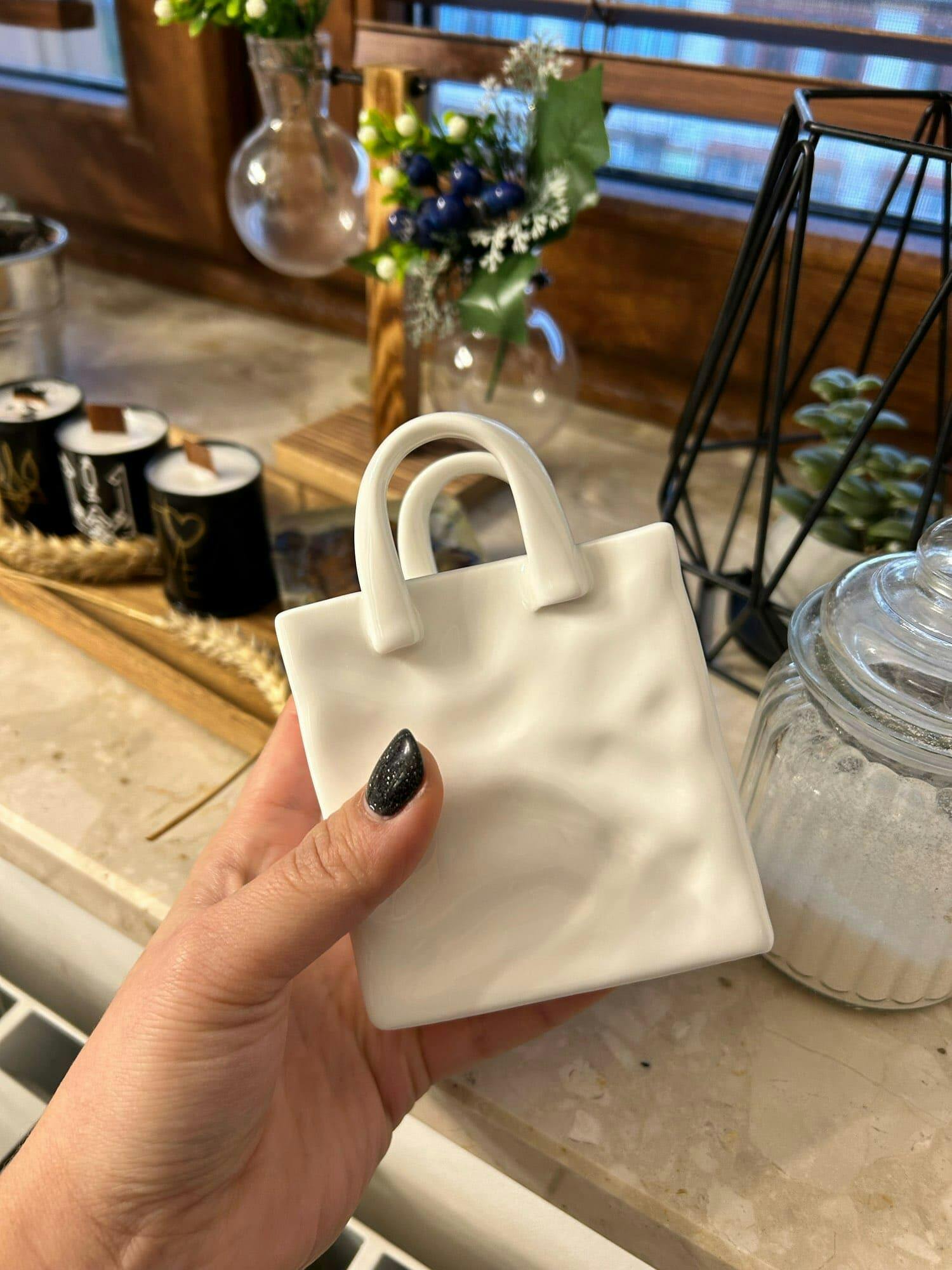 Vase soliflore en verre soufflé bicolore fait main - Casa Nomade