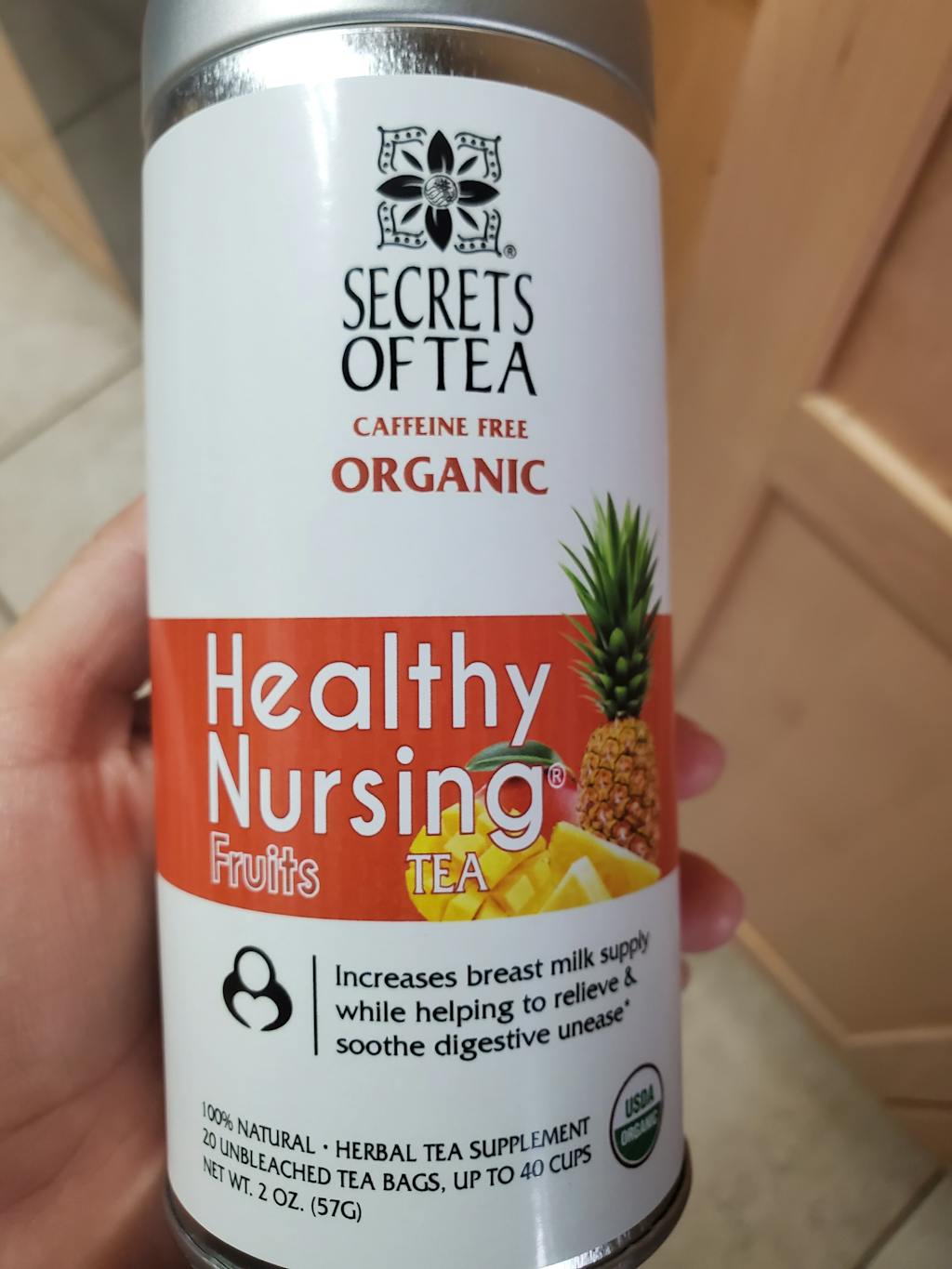 Healthy Nursing “Naturally Sweet” Tea – Natural Lactation tea – Secrets