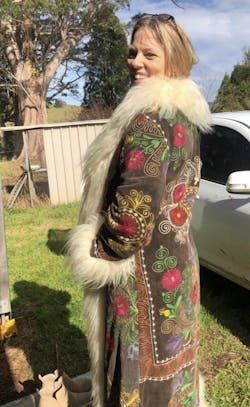 RABIYA #11 | SUZANI LONG COAT