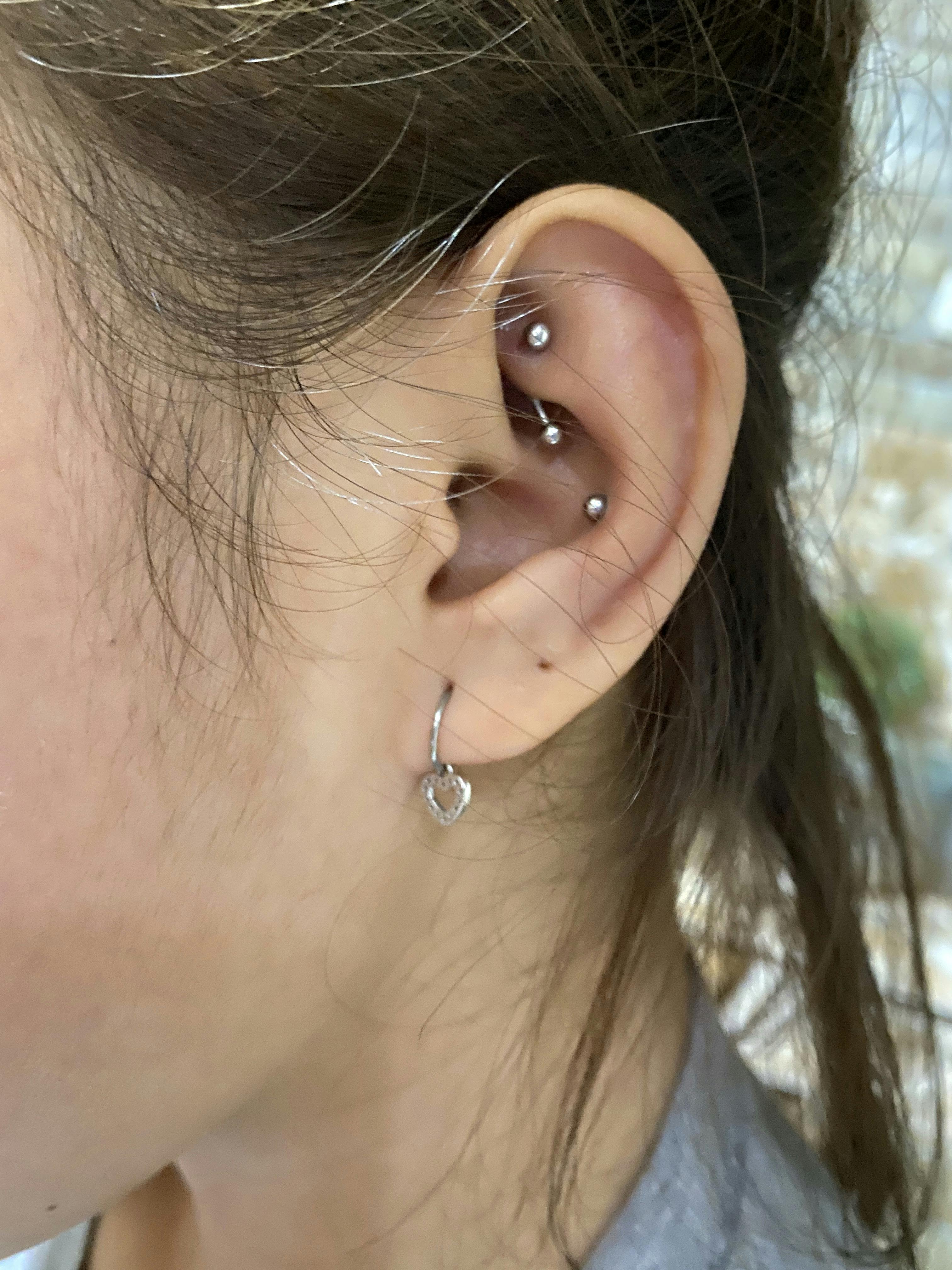 Hali CZ Earrings (Stainless Steel) Seek Shine Jewelry Philippines