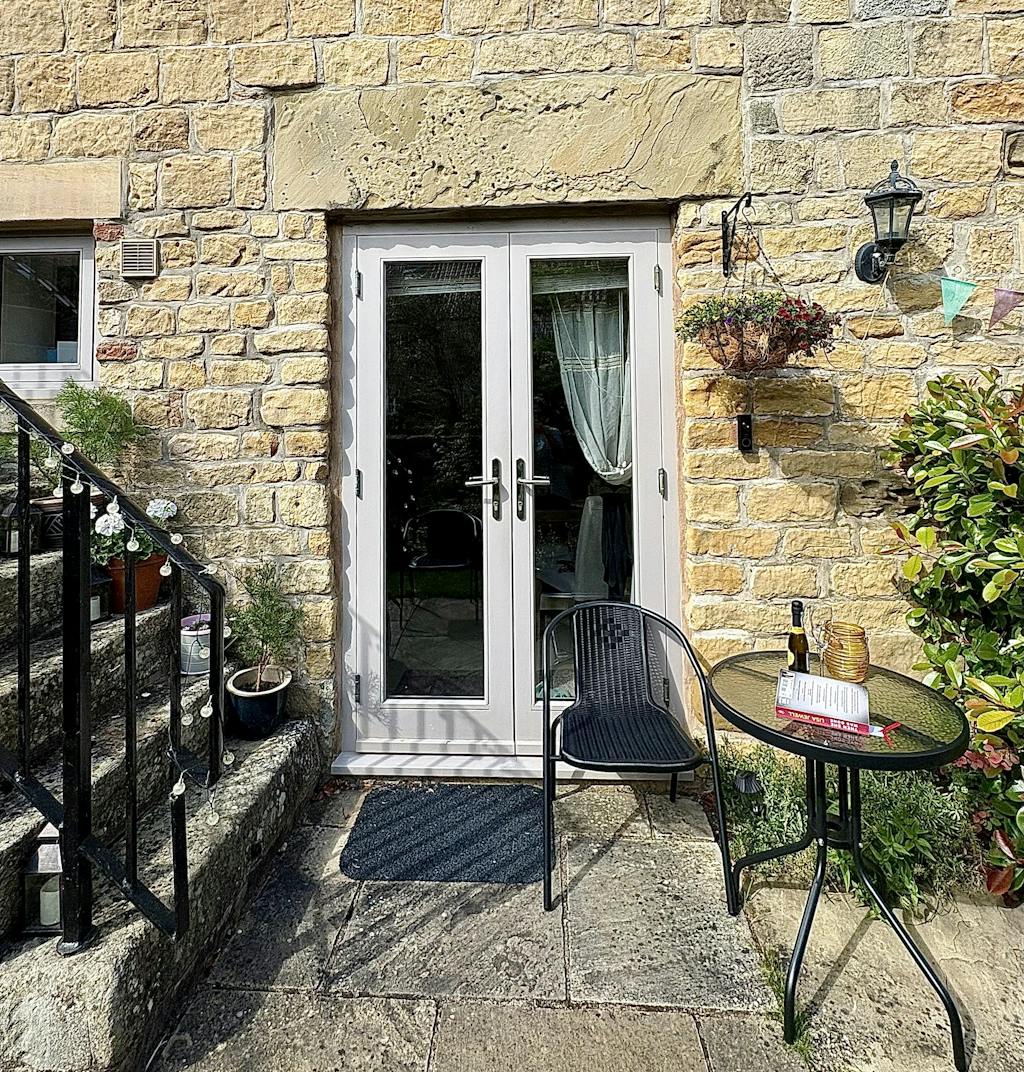 Littlerock Glass Top Bistro Set