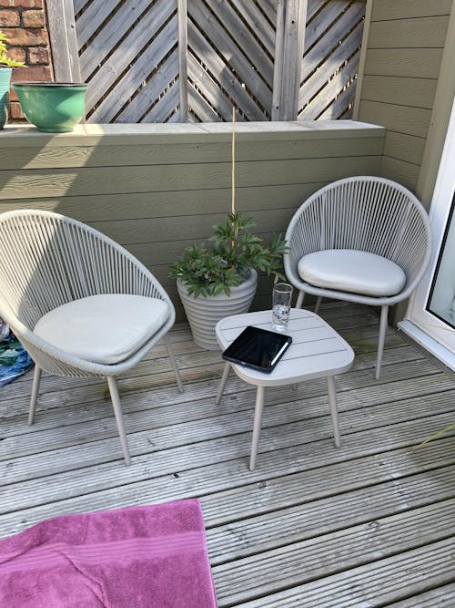 Hopetown Outdoor Rope Bistro Garden Set