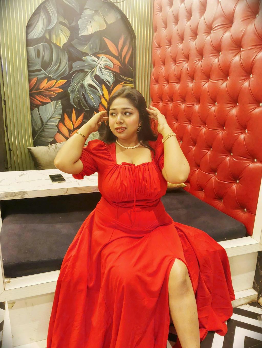 Cinderella Red Rose Sundress