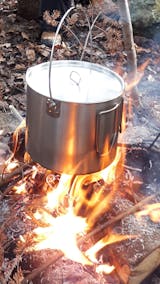 Stainless Steel 120oz. Bush Pot | Self Reliance Outfitters